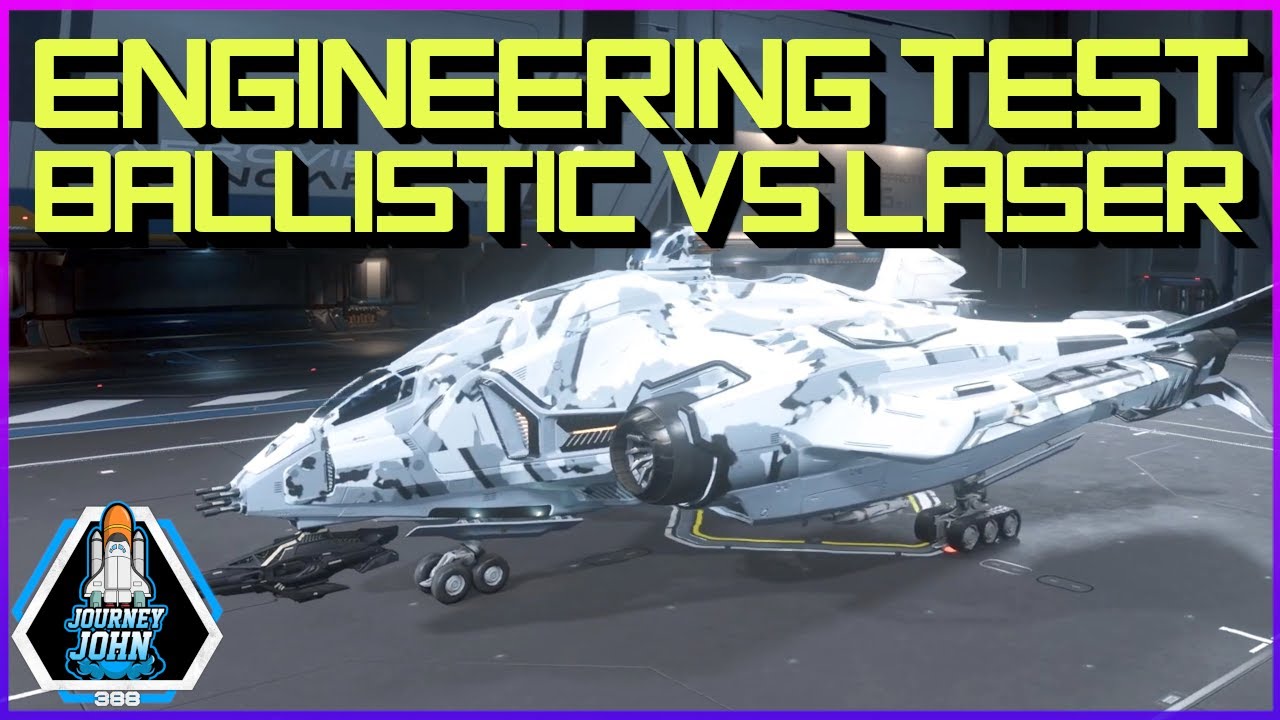 Star Citizen 4.5 PTU - Vanguard Harbinger, тест оптимальной конфигурации снаряжения