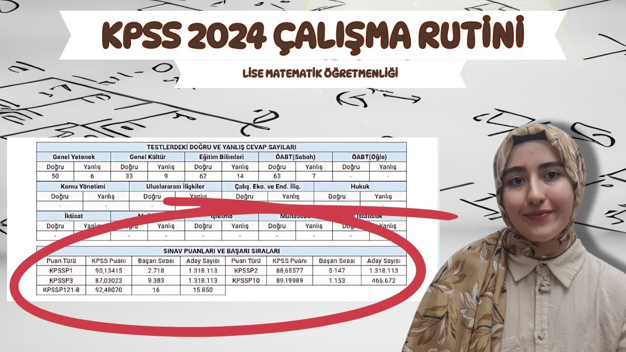 KPSS 2024'TE DERECE YAPMAK İÇİN GK-GY-EĞİTİM BİLİMLERİNE NASIL ÇALIŞTIM? KAYNAK ÖNERİLERİ