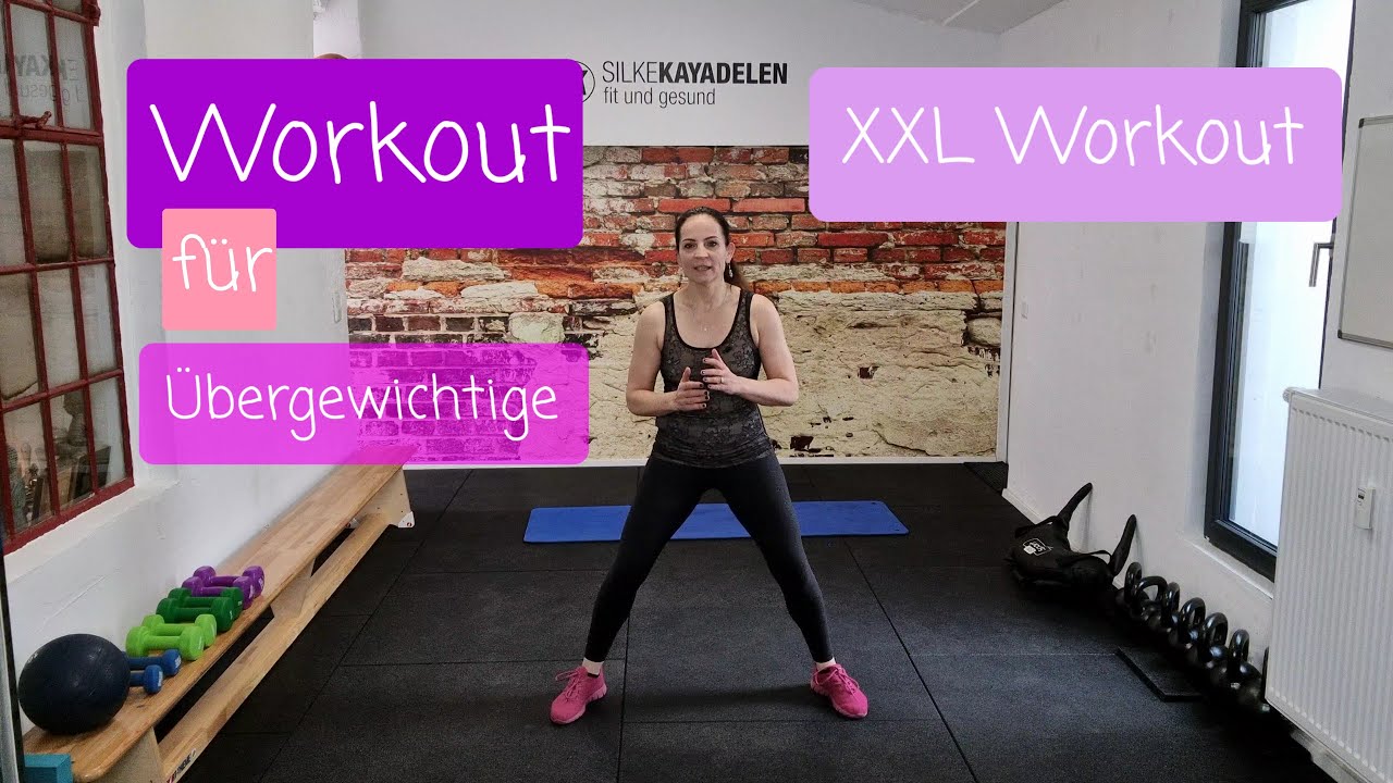 XXL-Workout  für Übergewichtige / 16 Min Workout im Stehen / ohne Geräte / für Anfänger