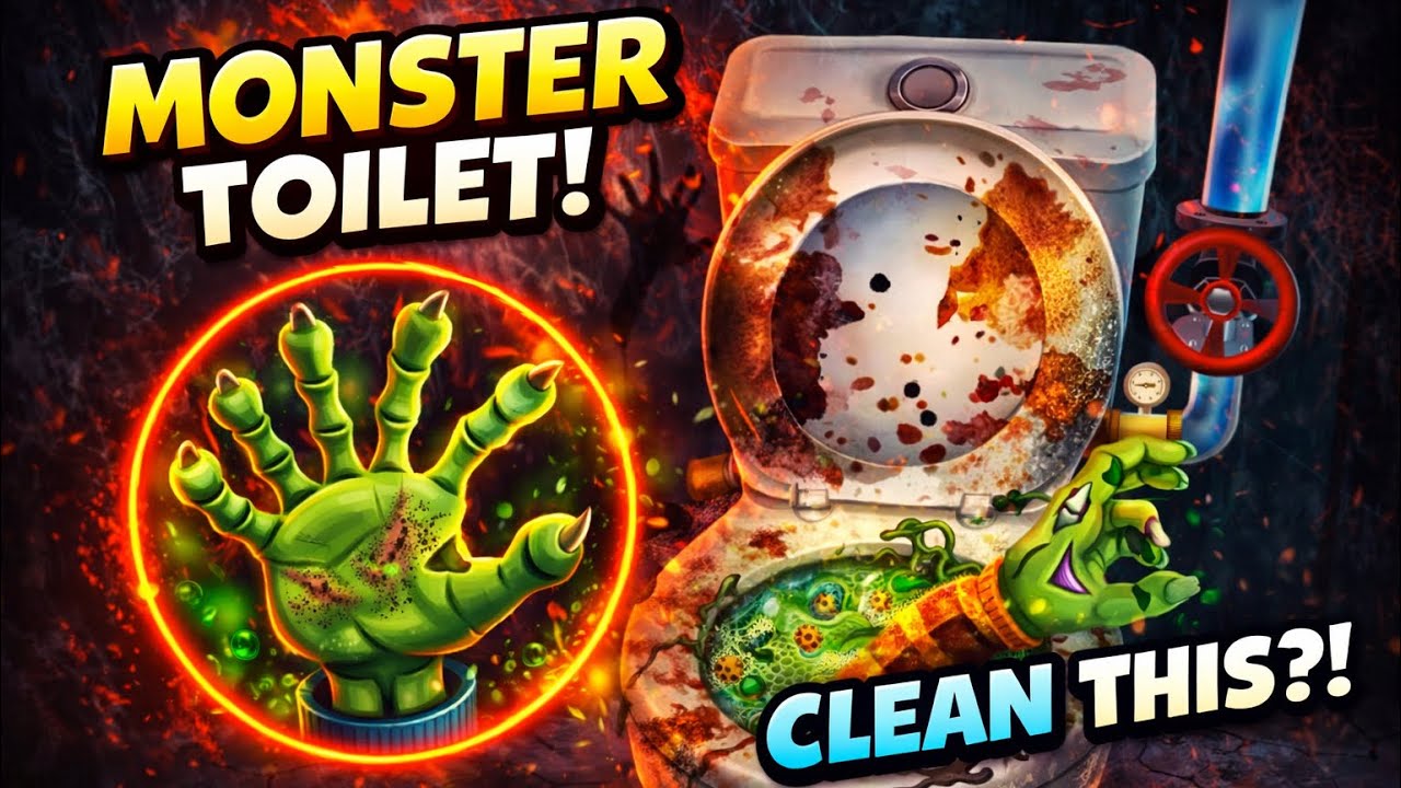 &ldquo;This Bathroom Was FULL of Monsters! | Satisfying Cleanup ASMR&rdquo;.