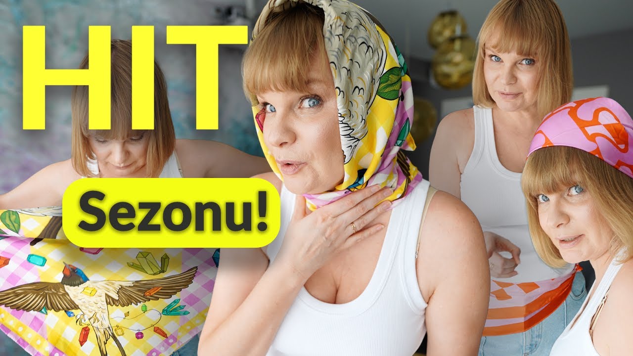 Jak nosić apaszkę? 🤔 Moje sposoby 🌟