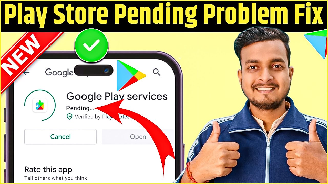 How To Fix Play Store Pending Problem | Solved Playstore Download Pending Problem