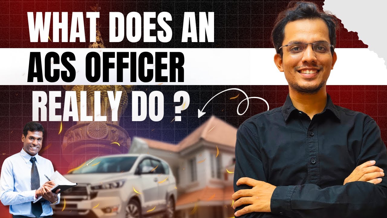 What Does an ACS Officer REALLY Do ? Apsc interview!