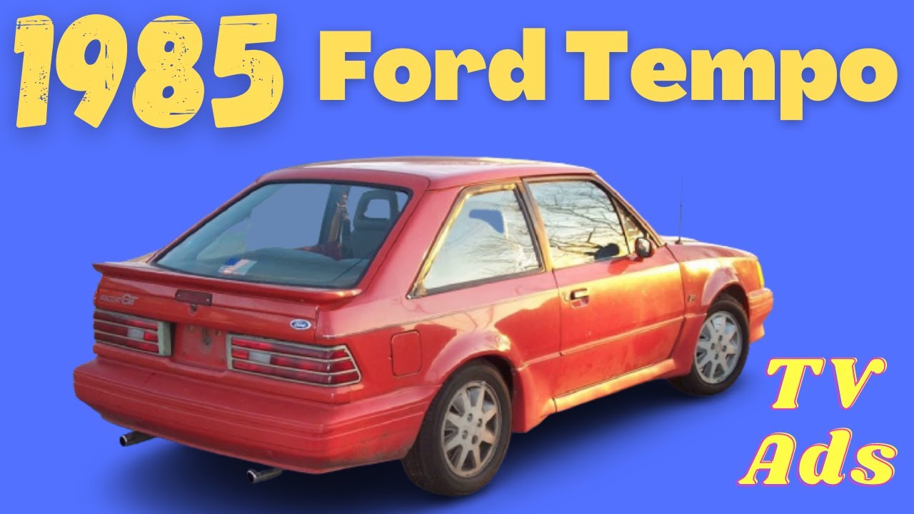Anyone Drive A Ford Tempo? [Vintage Commercials]