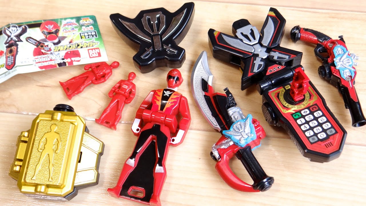約10年前のリアルチェンジゴーカイジャー01！1回200円 ガシャポン 全6種レビュー！モバイレーツ・ゴーカイサーベル・ゴーカイガン・レンジャーキー・ゴーカイバックル 海賊戦隊ゴーカイジャー