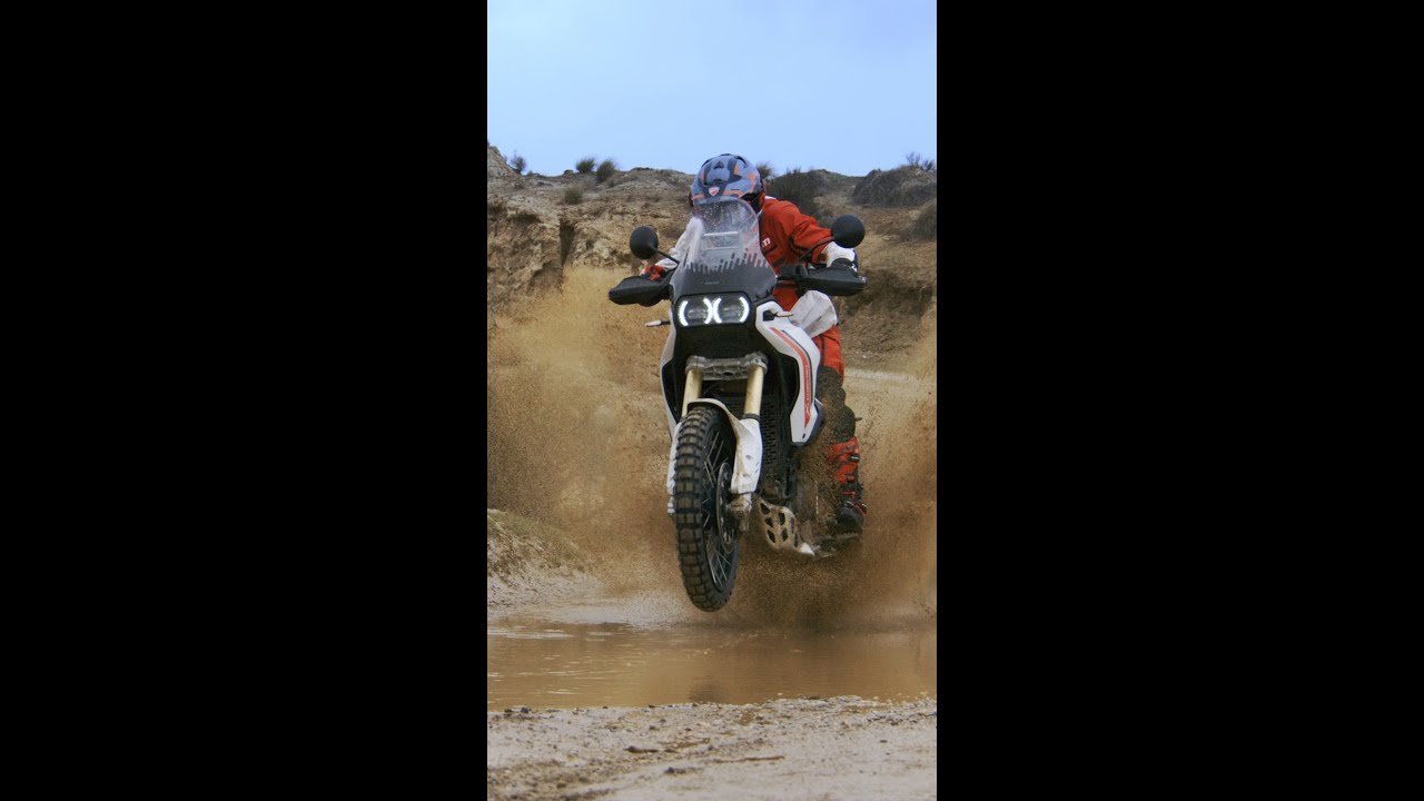 Ducati DesertX in action 💥