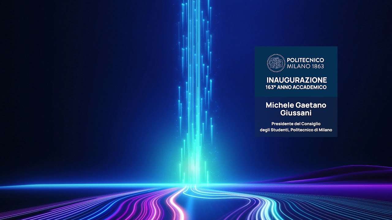 Inaugurazione 163° anno accademico - Intervento di Michele Gaetano Giussani