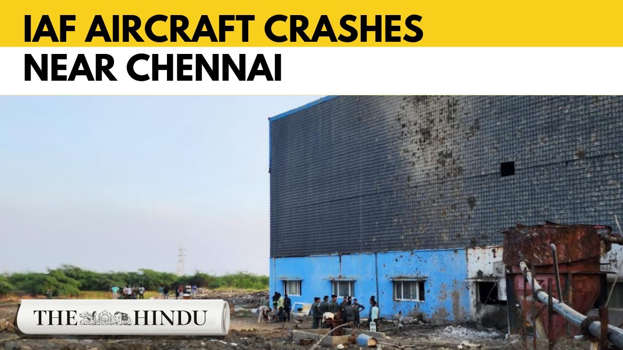 IAF aircraft crashes near Chennai; pilot ejects safely
