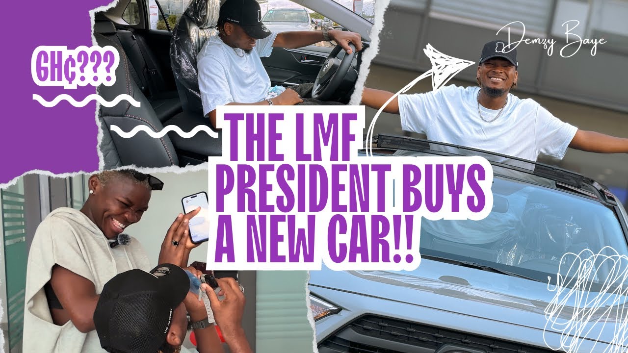 Demzy Baye buys a brand new Toyota RAV4 2024 in 2024