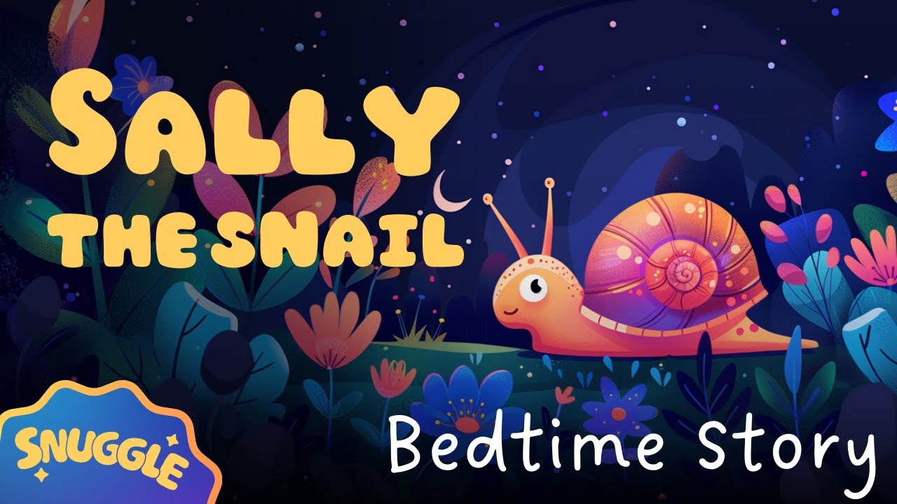 🐌 Sally odkrywa ogr&oacute;d 🐌 Spokojna opowieść na dobranoc dla dzieci z relaksującą muzyką i deszczem