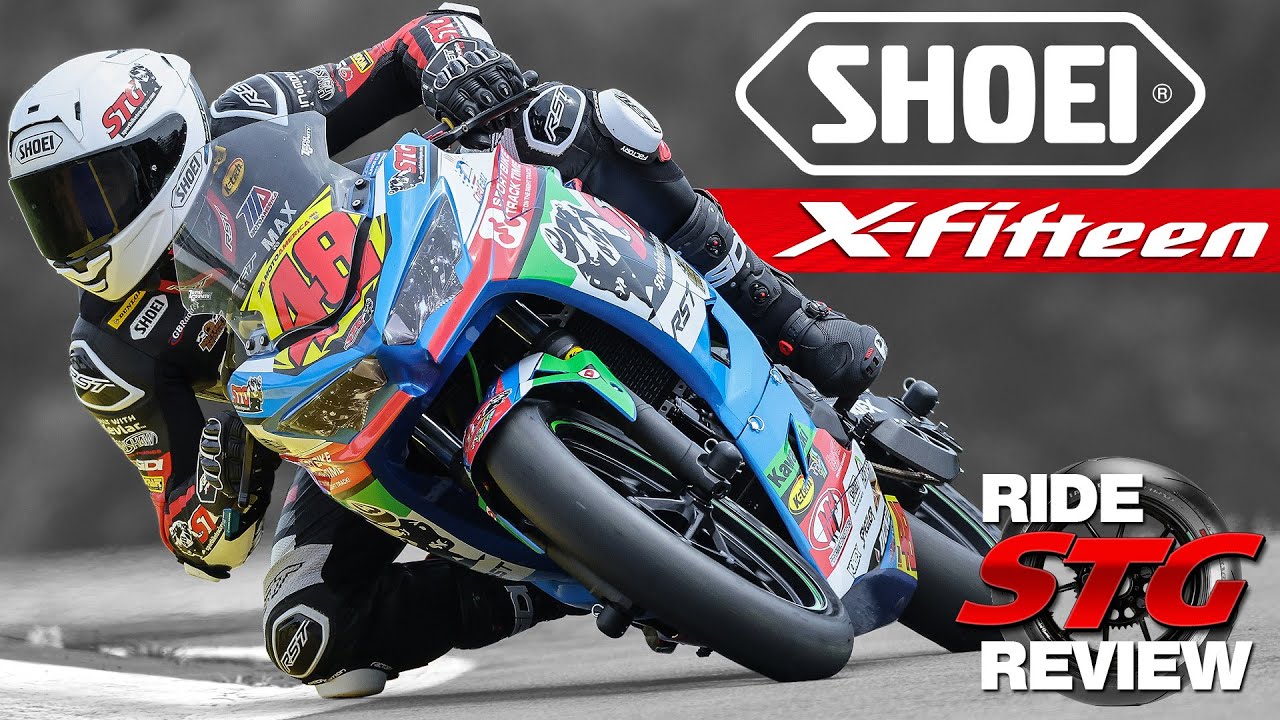 Shoei X-15 Helmet Ride Review from SportbikeTrackGear.com