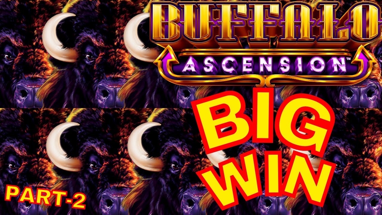BUFFALO ASCENSION Slot Is HIT or MISS - Bonuses At Max Bet ! PART-2