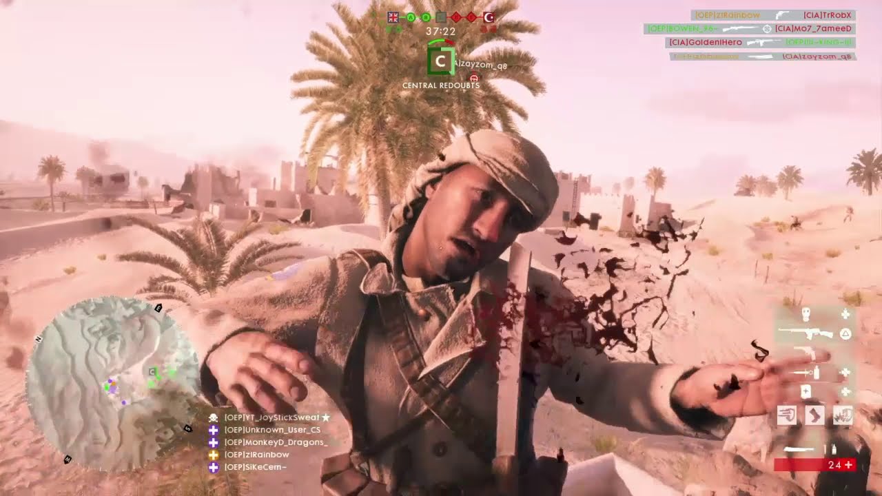 OEP vs CIA aka 6RAG - Battlefield 1 T12 Frontlines