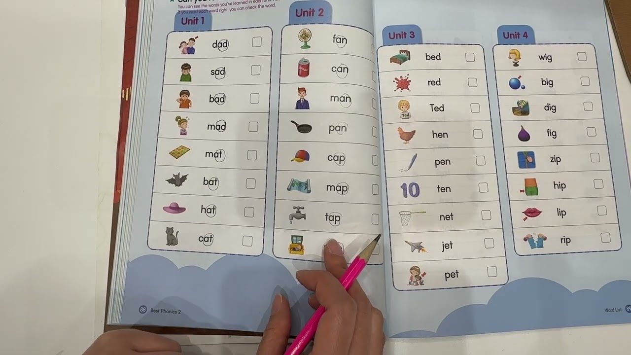 Best Phonics2 - Unit1,2 Review