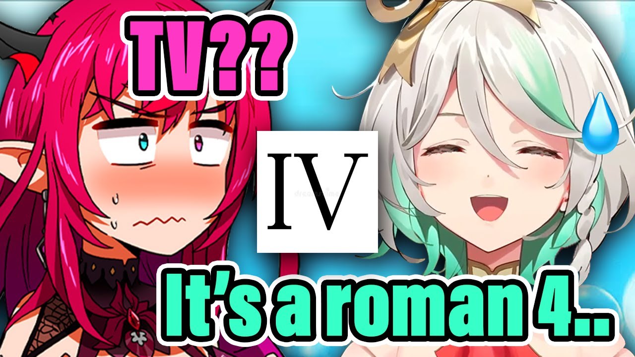 Cecilia Laughs at IRyS Misreading a Roman Numeral as 