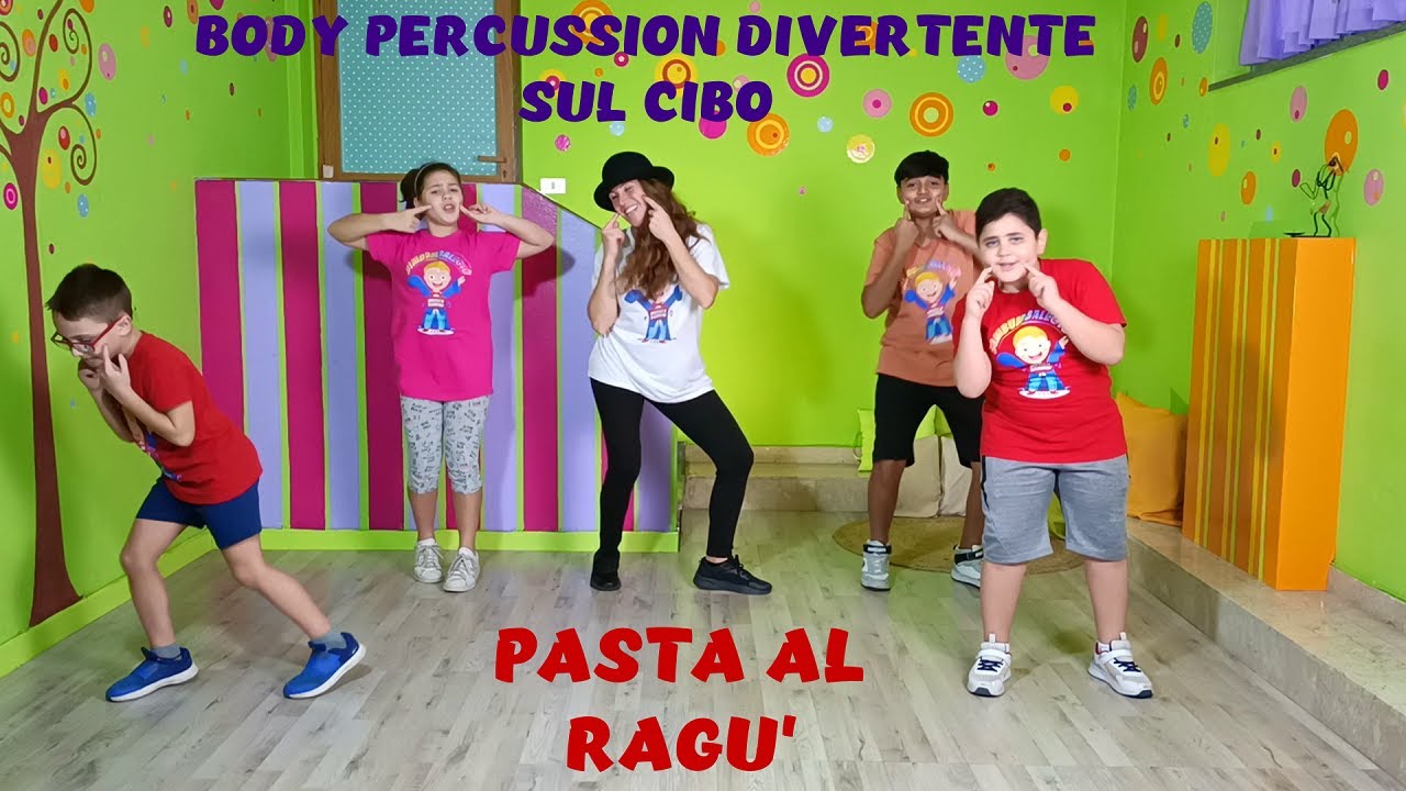 BODY PERCUSSION SEMPLICE E DIVERTENTE SUL CIBO- CANZONE PER  INFANZIA E PRIMARIA-