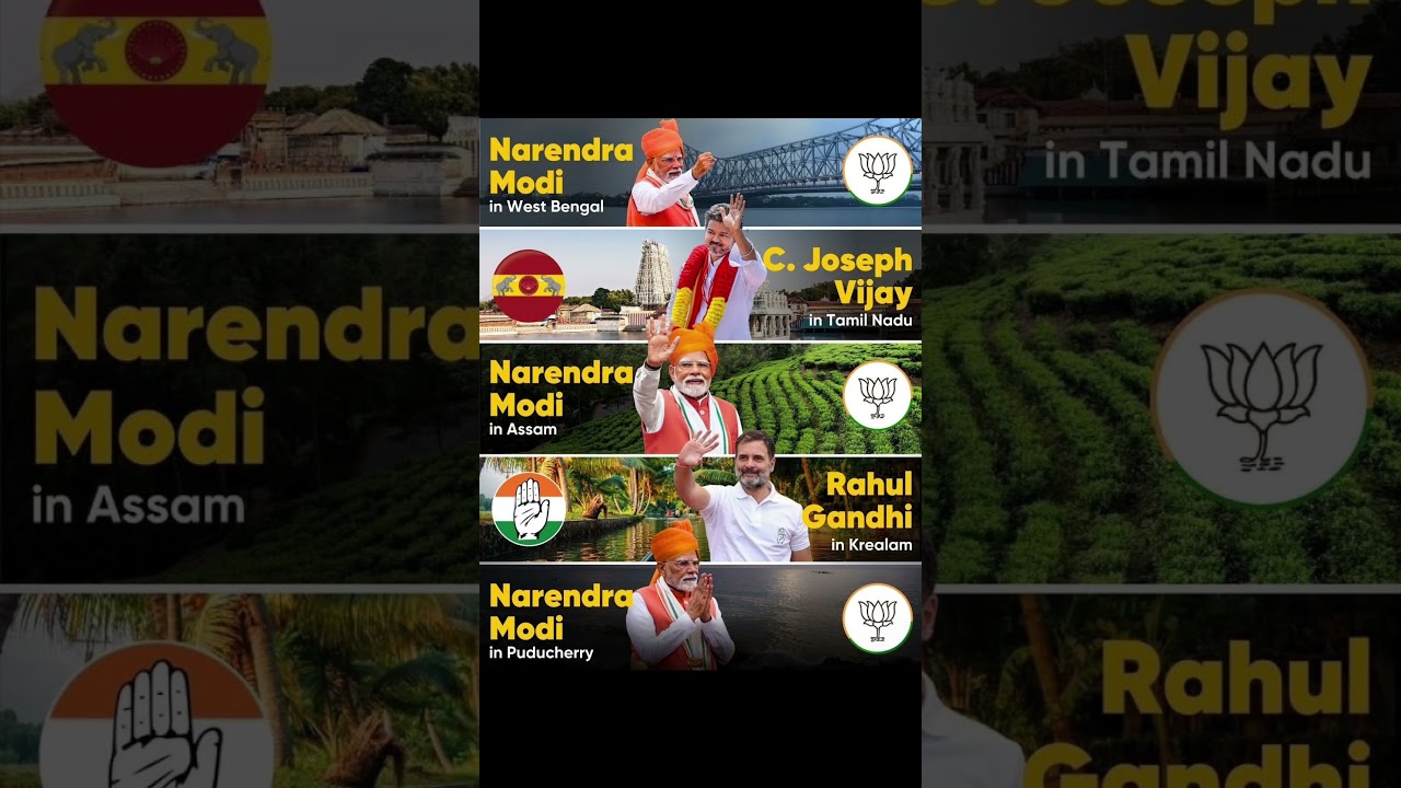 5 States Assembly Election Results #modi #government #election2026