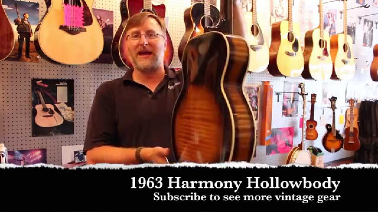 1963 Harmony H1215 Jazz Guitar