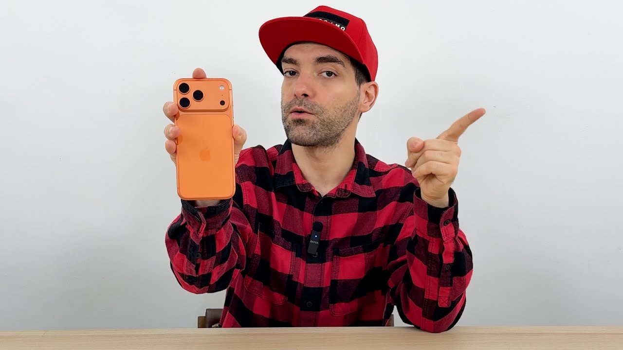 iPhone 17 Pro Max review; 🧡 Portocaliu țipător și senzor pătrat 📸selfie care te face star pe YouTube