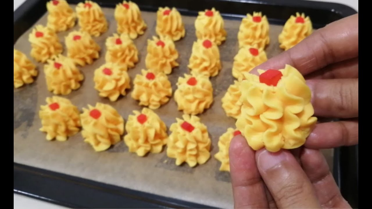 only 3 ingredients dahlia butter biscuits deepavali special