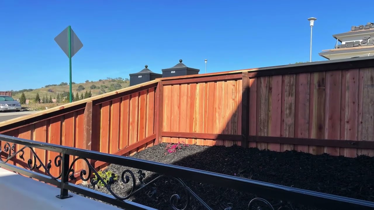 Board-on-board Style Fence...All about the details!