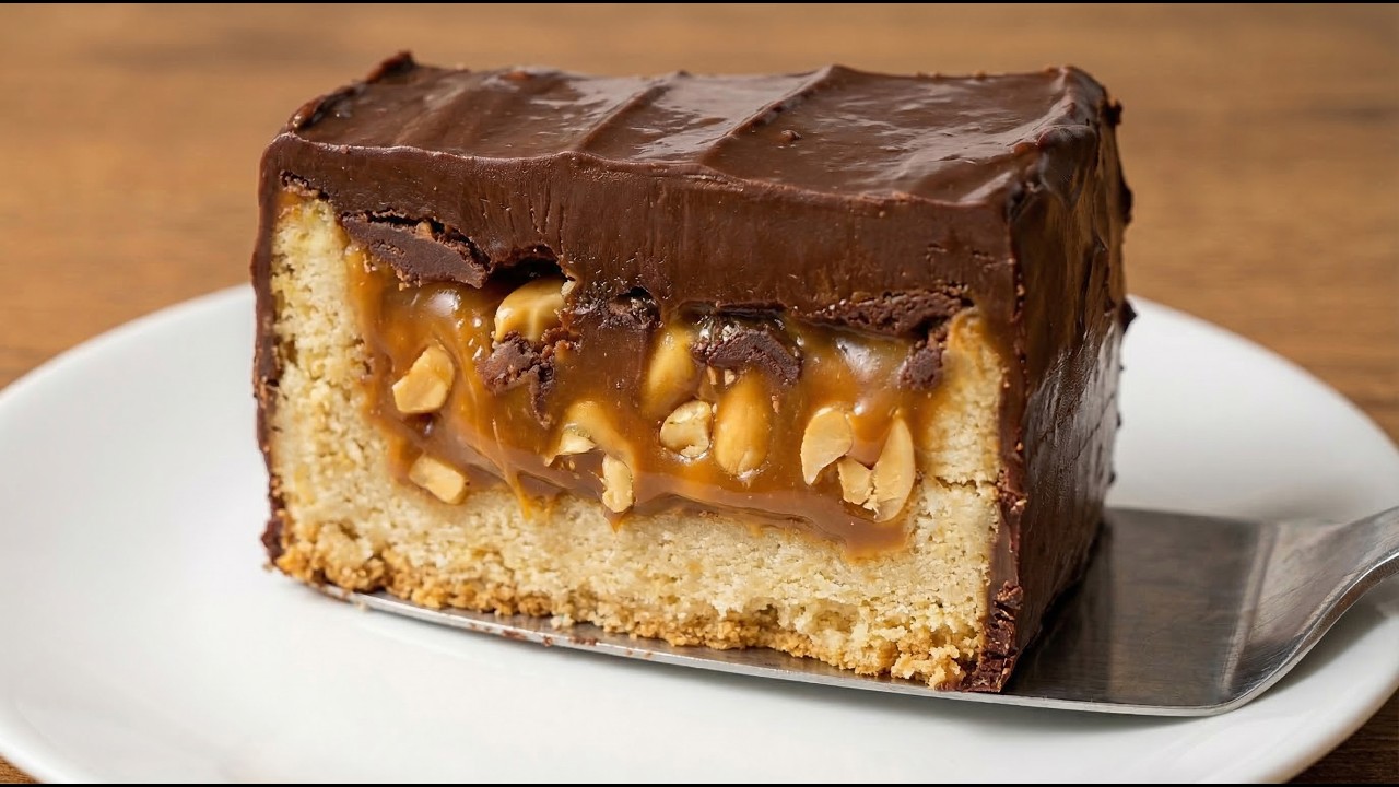 Dieses Dessert macht süchtig! Traumhafte Karamell-Tarte mit Schokolade 🤤