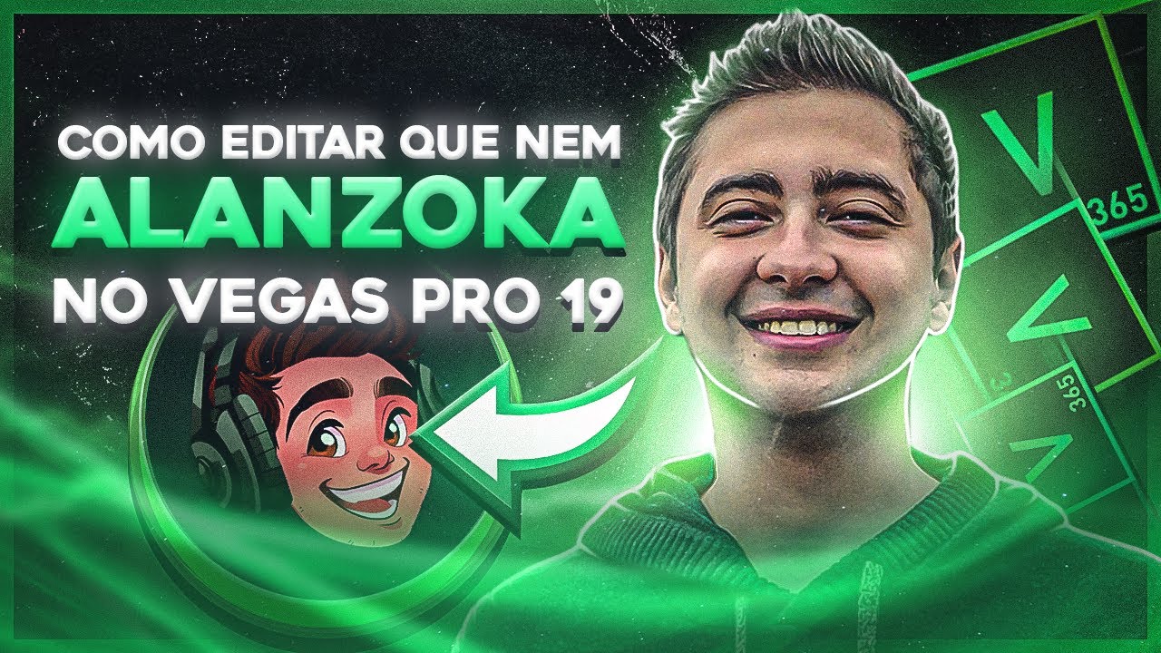 APRENDA a como EDITAR estilo ALANZOKA pelo SONY/MAGIX VEGAS PRO (TODAS AS VERSÕES) 2022