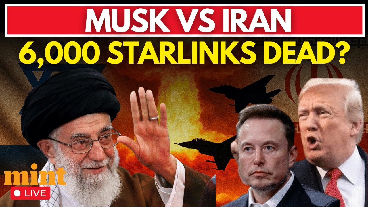 LIVE | Trump&rsquo;s 6,000 Starlink Satellites at Risk? Iran Fast-Tracks Military Tech | Elon Musk