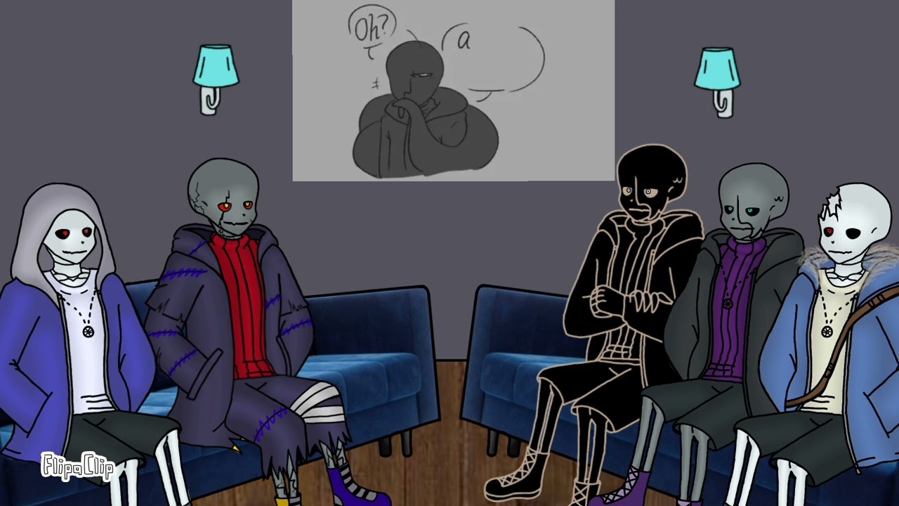 Sans Aus react to...If Blue Joined the Bad Guys part 2 and 3 (Part 12)|Og Mv  + My Night react to...