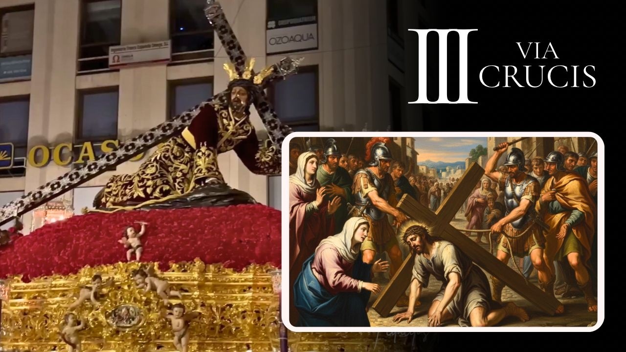 3ª estación del VIACRUCIS