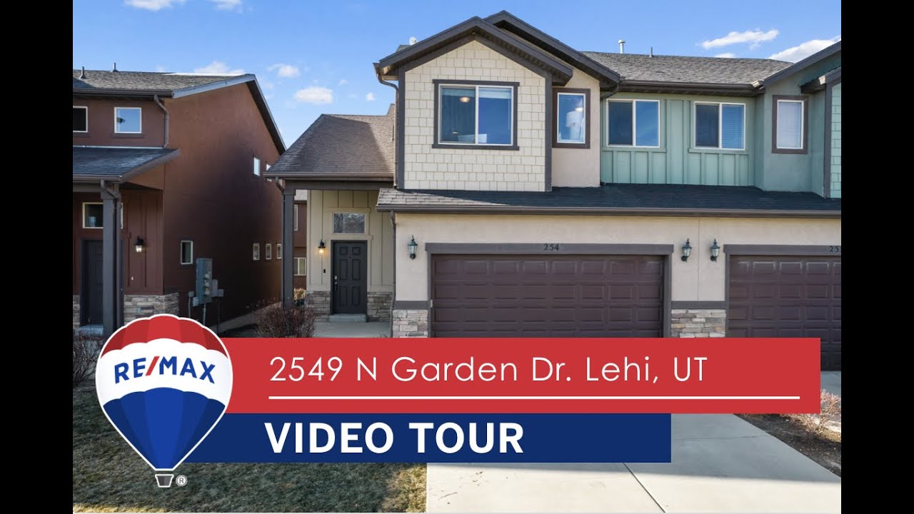 2549 n Garden Dr Lehi, Ut Video Tour | Utah Real Estate Agent