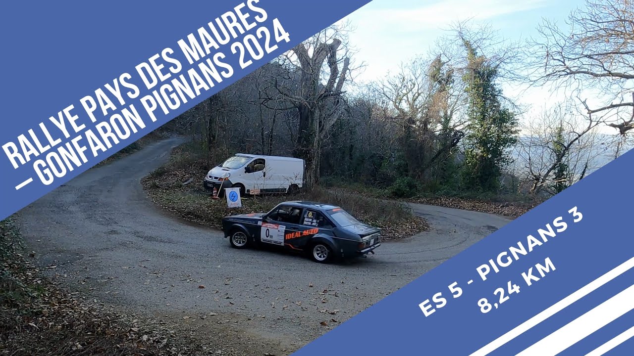 Rallye Pays des Maures – Gonfaron Pignans 2024 - VHC - MODERNES - VMRS - VHRS