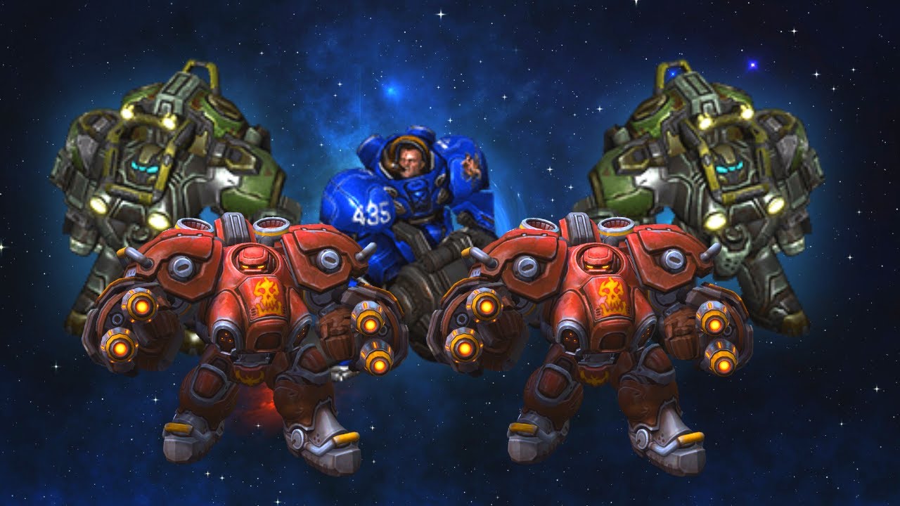 TYCHUS RAYNOR BIOBALL SIMULATOR - Weekly Brawl [Starcraft 2 Direct Strike]