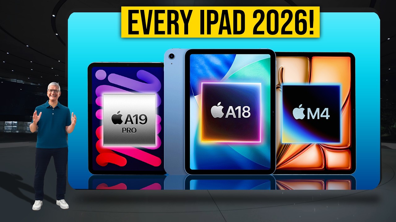 Every 2026 iPad LEAKED! &mdash; OLED Air and Mini?