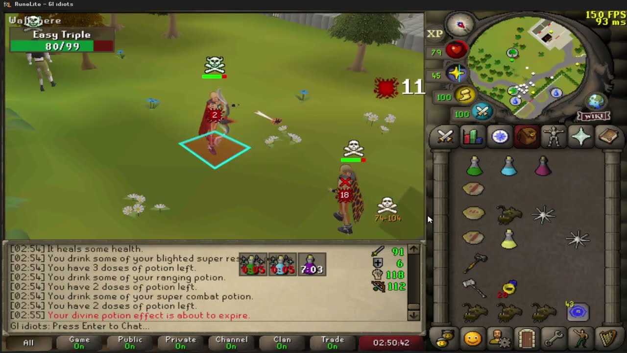 Caberlad OSRS high risk pk 6 10b + loot