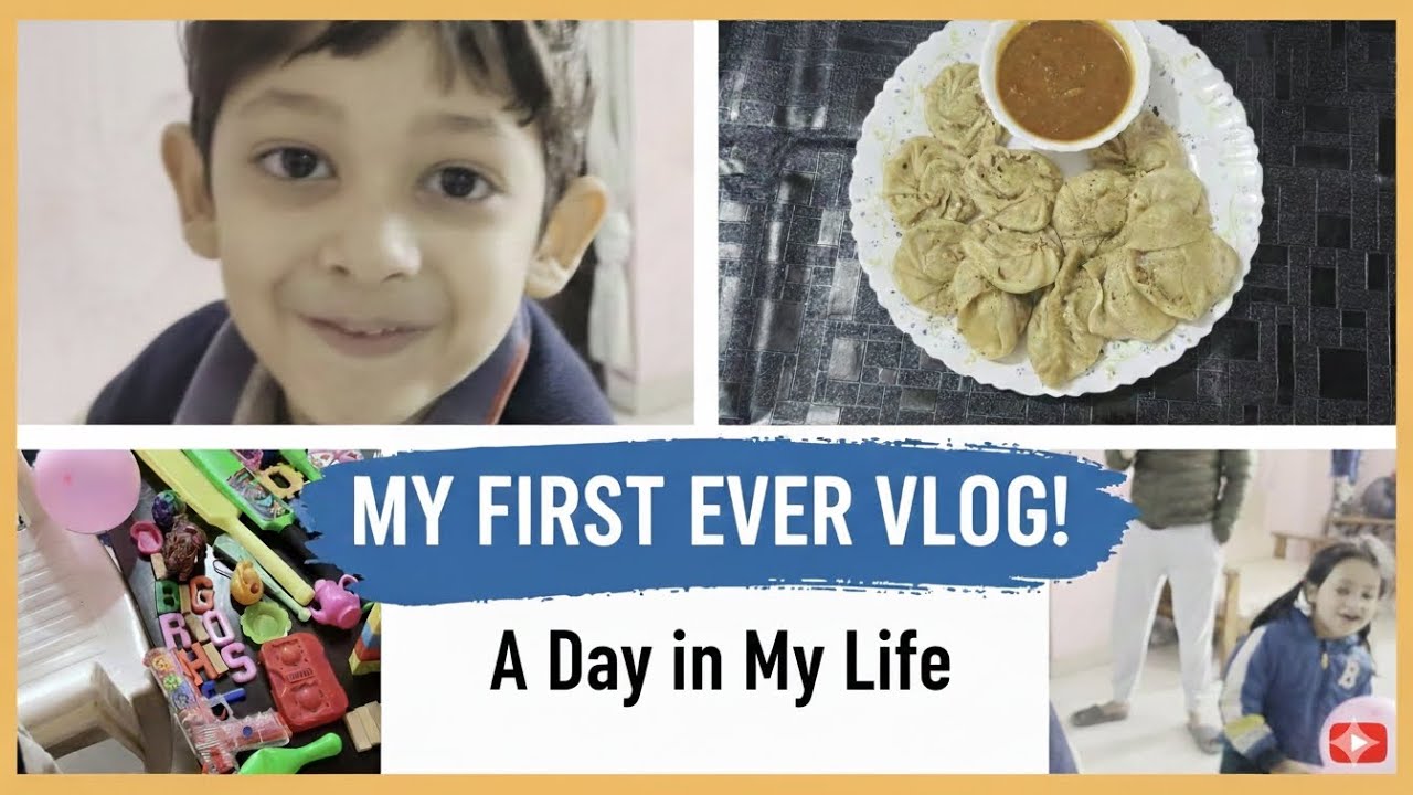 My First Vlog: A Day in My Life!