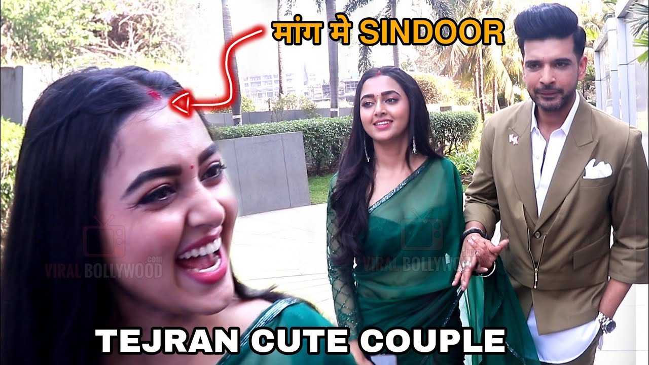 मांग मे सिंदूर भरे Tejasswi Prakash पहुंची BF Karan Kundra के साथ | DANCE DEEWANE JUNIORS
