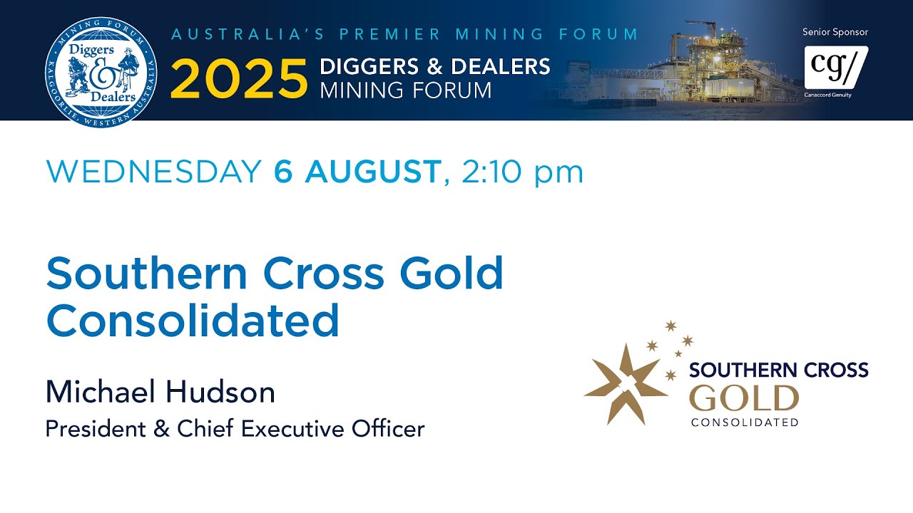 2025 | Southern Cross Gold Consolidated — Майкл Хадсон, президент и генеральный директор
