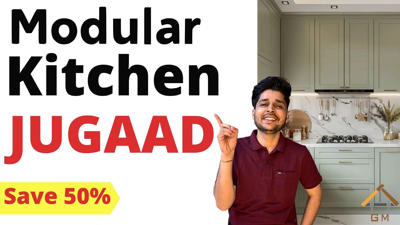 10 Best Jugaad Ideas for Modular Kitchen | Save Money & Space! @GM Furniture