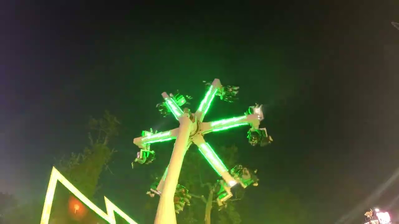 Sedlecká pouť 2025 atrakce Electro OFF-RIDE