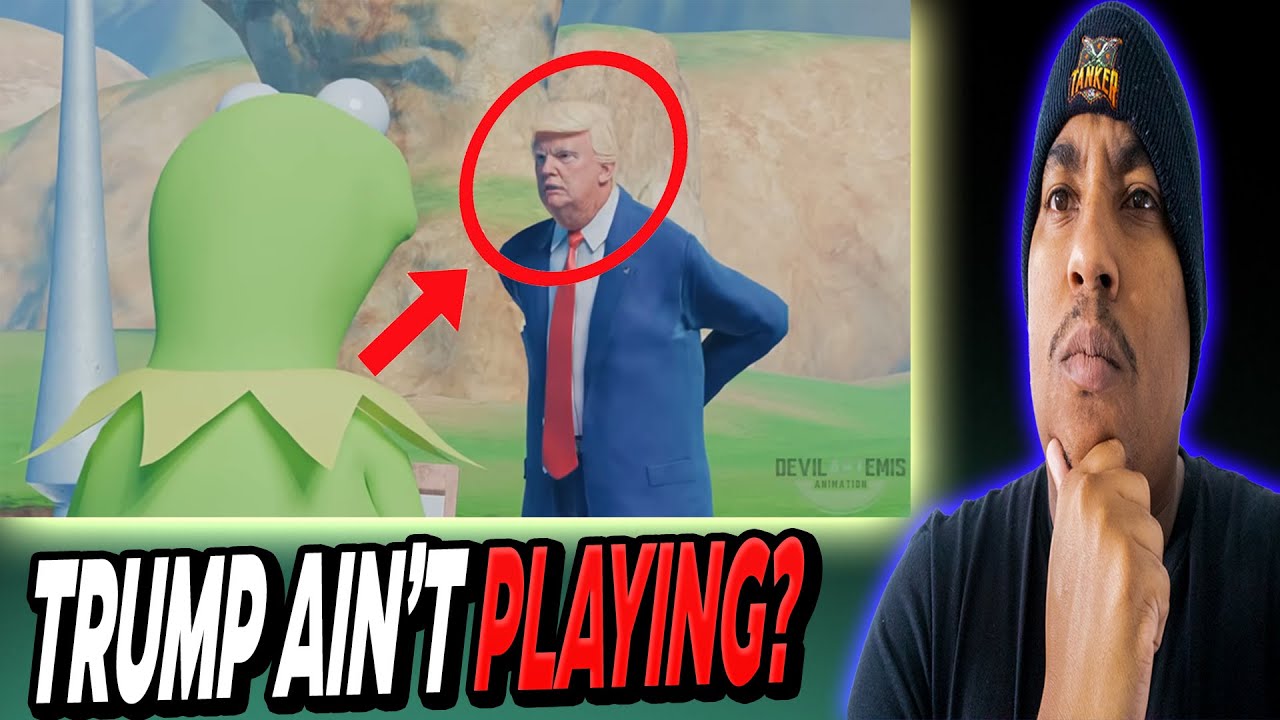Perfect Cell Vs Donald trump REACTION