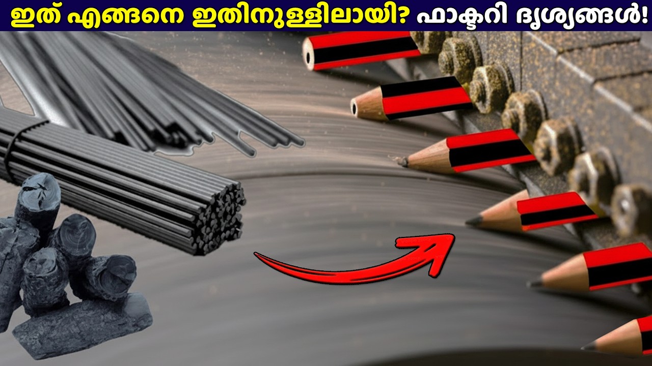 നിസ്സാരമല്ല!😨| പെൻസിൽ നിർമ്മാണം ഇത്രയും പാടായിയിരുന്നോ❓| Pencil Factory Secrets EXPOSED !| STORIFLIX