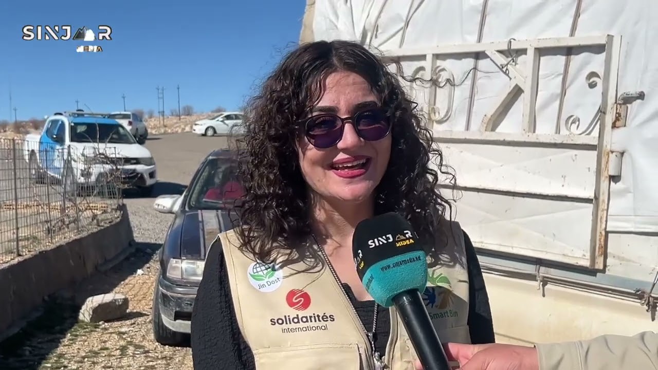 حملة بيئية في جبل سنجار لجمع النفايات