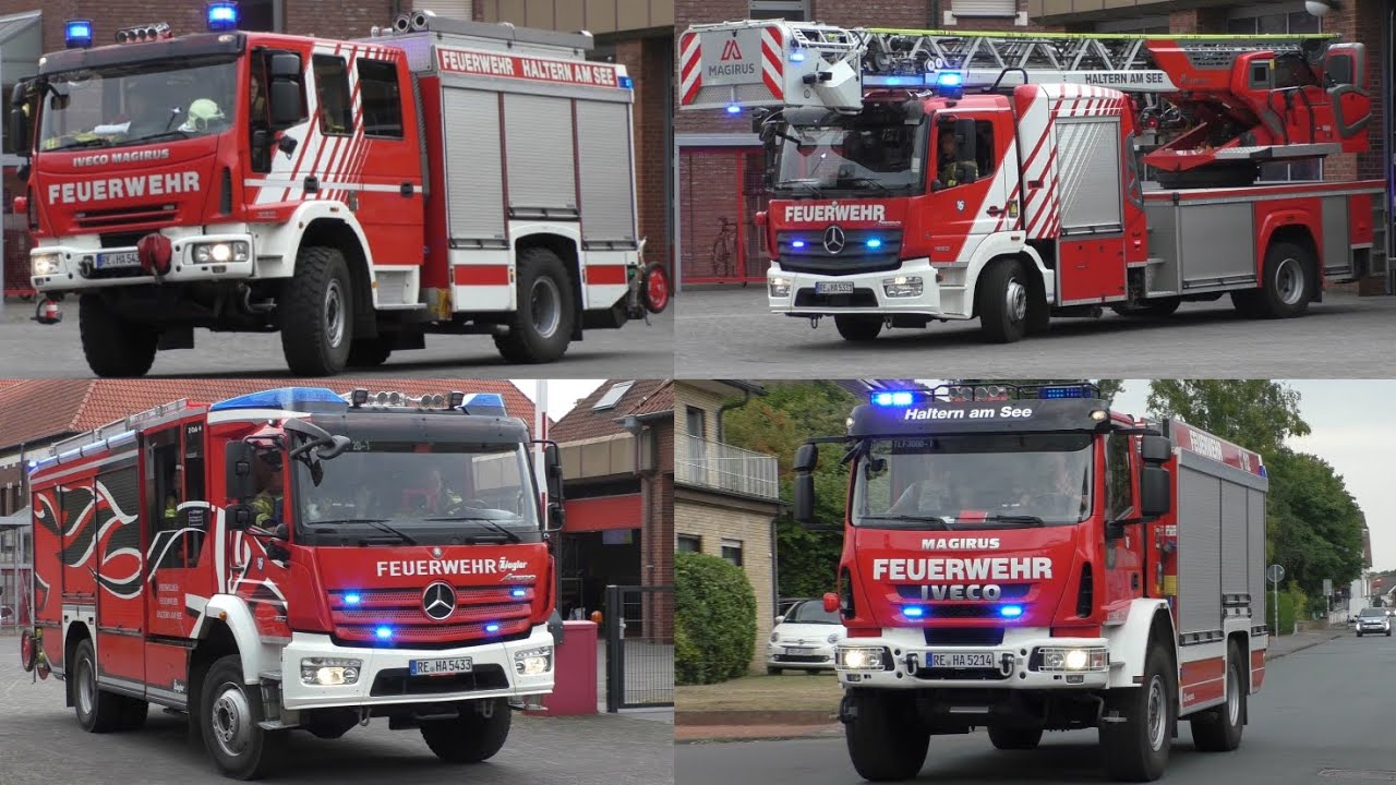 [EINSATZREICHER TAG!] Einsatzfahrten der Feuerwehr Haltern am See