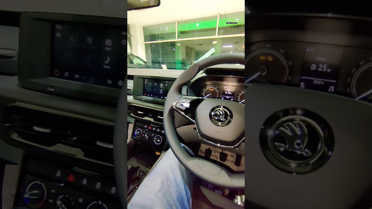 All New Škoda Kylaq Signature Dashboard 😍❤️
