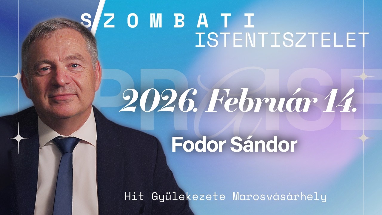 🆕Hit Gyülekezete Élő Istentisztelet | 2026. Február 28.