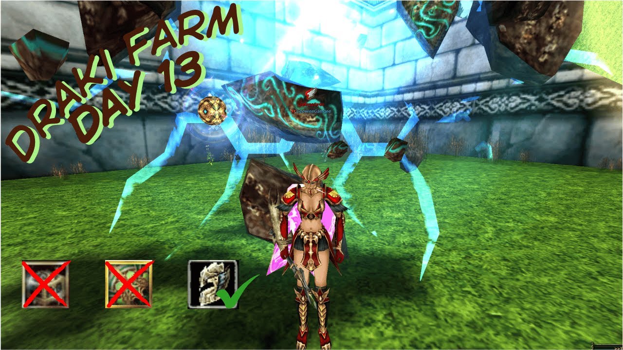 Draki Farm Day #13 / Draki Kurumuş / 4 Karakter 12 Tur Draki Tower / BDW / #knightonline