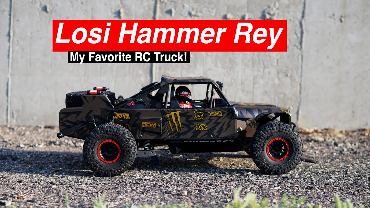 Losi Hammer Rey ULTRA4 Action: High-Speed Off-Road Adventure!