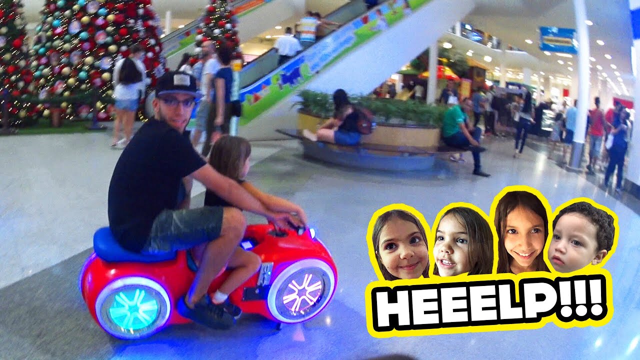 VIRAMOS BABÁS POR UM DIA 2!! (NO SHOPPING)