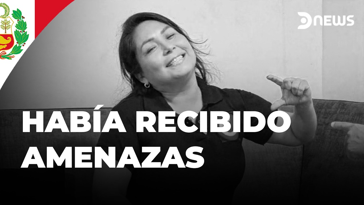 🚨 Asesinan en campa&ntilde;a a Susy Aponte, periodista y candidata que denunci&oacute; amenazas en Per&uacute; | DNews